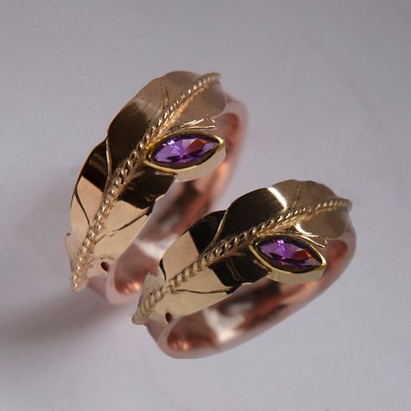 Two Spirit wedding bands Vision of the Eagle