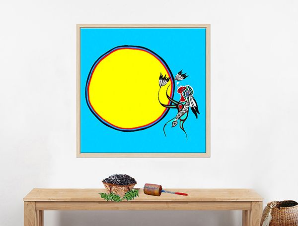 Sun Dancer canvas print