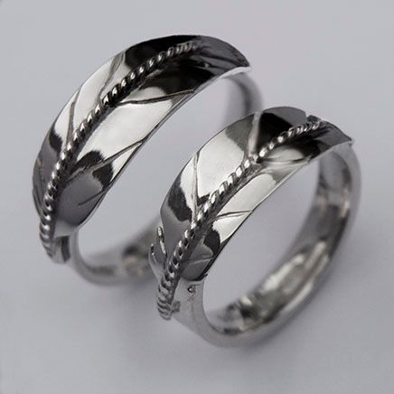 Two-Spirit wedding rings Spirit Reaches the Sky