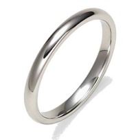 Platinum men's ring Semplicità e Purezza
