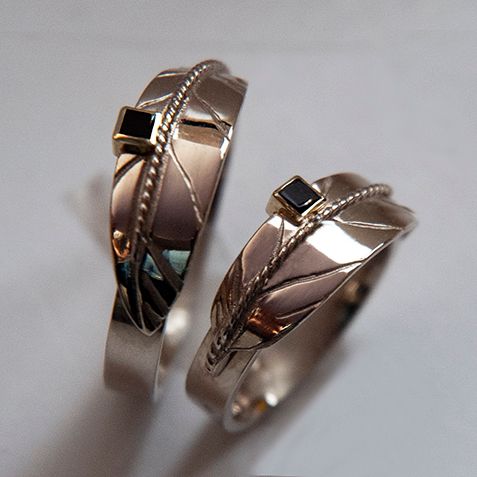 Two-Spirit wedding rings Bemwewe Giniw 