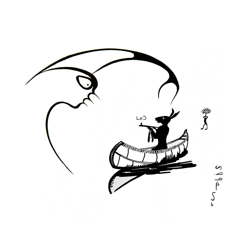 Wenabozho and the Spirit from Thunderbird Mountain
