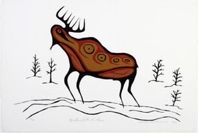 The Moose on Earth and in the Sky